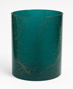 Vase en verre gaufré moderne Vase de mariage de table design floral vintage Vase à fleurs décoratif artistique - Product Image 3