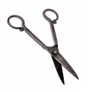 Tijera negra antigua forjada a mano - Product Image 2