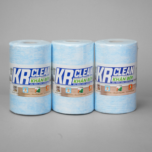 High Quality Vietnamese-Made <b>Disposable</b> Eco-Friendly Kitchen Cleaning <b>Cloths</b> Spunlace Non-Woven Fabric 100g/m Excellent - Product Image 1