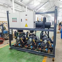 Unité de réfrigération de transport avec compresseur 40HP pour la congélation et la réfrigération des aliments