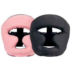 Factorys หมวกชกมวยกึ่งเปิดปรับได้ทนทานระบายอากาศได้ดีปรับแต่งได้สำหรับฝึกศิลปะการต่อสู้ - Product Image 6