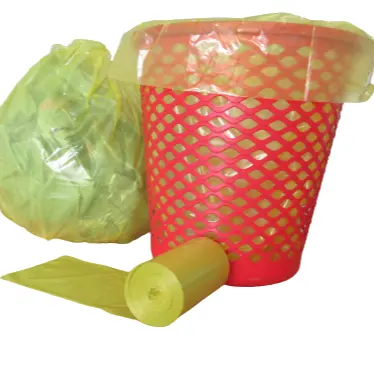 Outdoor Trash Bags Heavy Duty Trash Can Liners  Contractor Bags Garbage Bags Capacity Plastic Extra Large yellow 55 Gallon OEM