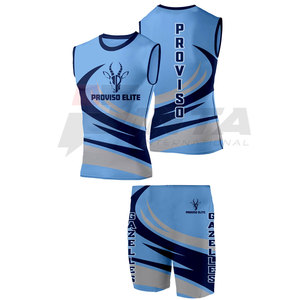 Ropa deportiva Uniforme de pista personalizado Material duradero Juegos para correr Nueva llegada Uniforme de pista y campo - Product Image 1