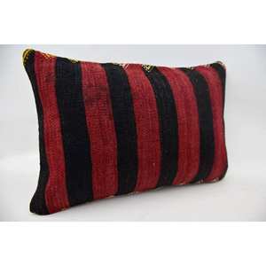 Almohada de lana con patrón Vintage Multicolor, cojín decorativo de 16x24 pulgadas, técnica de retales Kantha tejida - Product Image 2