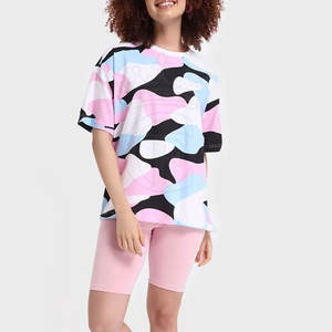 T-shirt d'été écologique à séchage rapide pour femmes OEM Vêtements décontractés de haute qualité 100% coton Prix raisonnable Nouveau design - Product Image 4