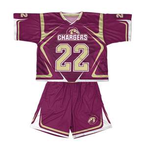 Short en jersey de crosse pour hommes de haute qualité vêtements de sport par sublimation professionnels imprimé réversible prix de gros bon marché pour adulte - Product Image 1