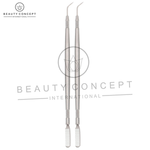2 Pcs Lifting des cils en acier inoxydable Meilleure vente Qualité supérieure Outils de levage des cils faits à la main par Beauty Concept Eco-Friendly - Product Image 2