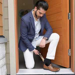 Chausse-pied en corne naturelle personnalisée de qualité supérieure hautement polie et fabriquée à la main pour centre commercial, salle d'exposition en provenance d'Inde. - Product Image 1