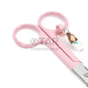 Ciseaux à bandage Lister roses, OEM personnalisé, jetables, ciseaux à bandage Lister pour infirmières, à usage unique, instruments chirurgicaux manuels - Product Image 2