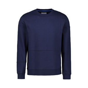 Venta al por mayor de los hombres 100% de algodón o-cuello pulóver sudadera de alta calidad de lana sólida de invierno serigrafía lavado a la piedra personalizado - Product Image 5