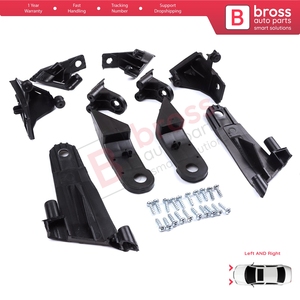 BHL565 Headlight Holder Mount Repair Bracket Tab Set Left Right Side for <b>Duster</b> MK2 HM 2017-2024 260609367R 260101133R - Product Image 4