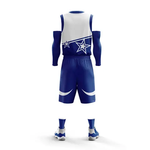 Uniformes y Camisetas de Baloncesto Personalizadas para Adultos, Transpirables, Tallas Grandes, Alta Calidad, 100% Poliéster - Product Image 2