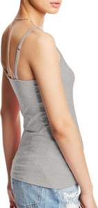 เสื้อสายเดี่ยวผู้หญิงสไตล์โมเดิร์น ผ้าถักน้ำหนักเบา ระบายอากาศ แห้งเร็ว เป็นมิตรกับสิ่งแวดล้อม สัมผัสนุ่มลื่น ยืดหยุ่นอย่างอ่อนโยน ทรงหลวมสบาย - Product Image 6