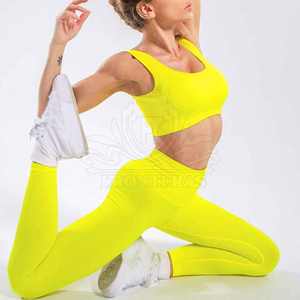 Active Wear Yoga Set para mujeres Seamless Women Yoga Set Fitness Wear Women Yoga Set - Product Image 3