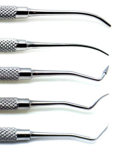 Juego de 5 Talladores de cera manuales de acero inoxidable PK Thomas 1-5 Instrumentos de laboratorio dental para modelado y escultura de cera - Product Image 4