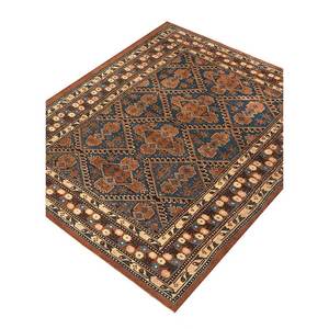 Alfombra Kiaan Azul Grande, Geométrica y Abstracta, Rectangular, de Lana, Anudada a Mano, para Sala de Estar -Paem-228 - Product Image 2