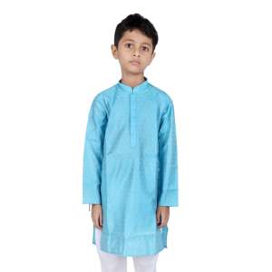 TRILOKI Kids Cotton <b>Kurta</b> Set Traditional Indian Ethnic Dress for <b>Boys</b> Pakistani Style for Daily Wear and Parties - Product Image 2
