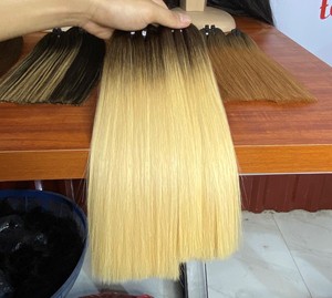 Extensiones de cabello humano de alta calidad, cabello virgen Natural no químico de Vietnam, en venta - Product Image 5