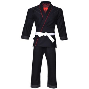 Uniforme de Jiu Jitsu brésilien 100% coton Costume GI de conception personnalisée pour l'uniforme de jiu jitsu de service OEM de karaté - Product Image 5
