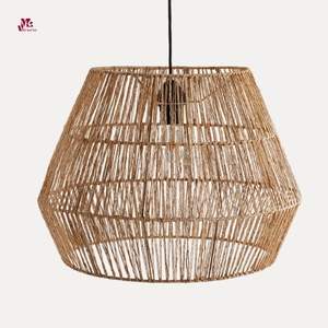 Hot Items <b>Rattan</b> Bamboo Jute Lampshade Natural Bamboo <b>Pendant</b> <b>Light</b> for Home Kitchen Hotel Decoration From Viet Mai Lan - Product Image 2