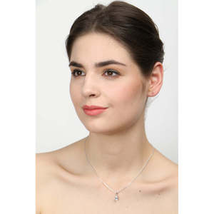 Compre Colgantes de Plata de Ley 925 de Primera Calidad para Mujeres y Niñas, Chapados en Rodio, Estilo Religioso, Joyería de Oro Blanco con Patrones Numéricos - Product Image 4