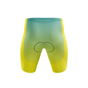 Cuissards de cyclisme pour hommes imprimés par sublimation personnalisés, marque privée, cuissards d'équipe de cyclisme, rembourrage confortable, collants de vélo de route fabriqués au Pakistan - Product Image 6
