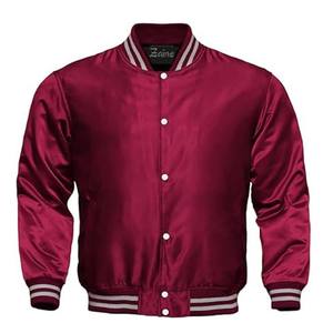 Custom Satin Varsity <b>Jacket</b> Satin Bomber <b>Jacket</b>-<b>Men</b> & Women High Quality Hot Material Collage Satin Baseball <b>Jacket</b> - Product Image 6