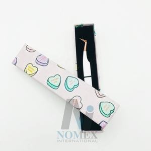 ที่ต่อขนตาปลอมแบบรัสเซียเคลือบด้วยผงสีขาวโรสโกลด์ทำจากสเตนเลสเพื่อการดูแลส่วนบุคคล - Product Image 4