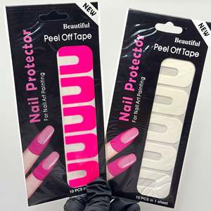 A10jet Facile Nail Art con 10 Pezzi di Nastro Protettivo Rimovibile, Accessori Essenziali per Unghie - Product Image 4