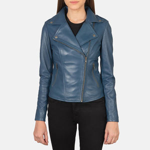 Chaquetas de Mujer Casuales de Invierno, Hechas de Piel de Oveja, con Cuello Camisero, Prendas Exteriores de Cuero para Mujer con Impresión de Logotipo Personalizado - Product Image 1