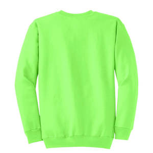 Jersey de felpa francesa azul marino de algodón 100% de alta calidad para hombre, sudaderas de invierno con cuello redondo y patrón sólido teñido liso - Product Image 6