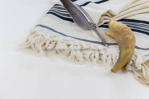 Clásico Kosher Kudu Shofar cuerno auténtico israelí medio pulido artesanía - Product Image 2