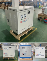 Transformateur d'isolement toroïdal triphasé à sec de 20 kVA, abaisseur de tension de 220 V à 380 V, électronique, avec 2 ans de garantie