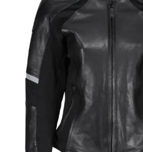 Chaquetas de cuero de vaca impermeable para hombre con protector aprobado por la CE - Product Image 4