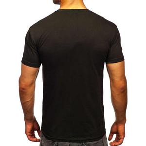 Camiseta de Hombre Nueva de Alta Calidad, Moderna, Informal, de Manga Corta, Cuello Redondo, de Tela de Algodón - Product Image 5