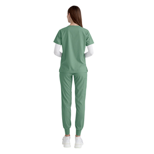 Unisex Quick Drying Short Sleeved Surgical Work Scrub Uniform <b>Nurse</b> Doctor Pet Hospital Uniforms for Men Women - Product Image 6