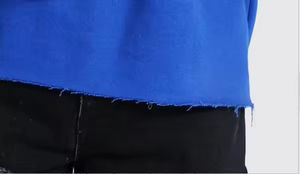 OEM ODM logo personnalisé manches longues chenille broderie vintage sweat à capuche de haute qualité 500 g/m² poids lourd grande taille pull à capuche - Product Image 2