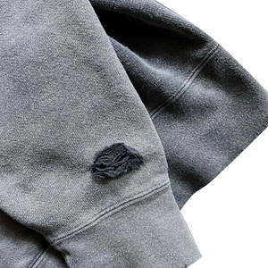 Venta al por mayor de sudaderas con capucha 100% algodón lavado con ácido cremallera completa para hombre forro polar pesado con cuello con capucha y diseño de bolsillo para el invierno - Product Image 2