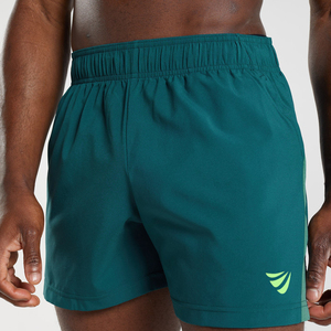 High Quality <b>Men's</b> Workout Gym <b>Shorts</b> Custom New Arrival Breathable Mesh Jogger Panel Insert Recycled Dry Fast Polyester Spandex - Product Image 4