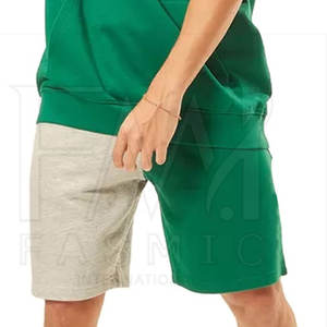 Ensembles personnalisables de sweat à capuche et short de jogging d'été 100% survêtements deux pièces en coton au design unique - Product Image 5