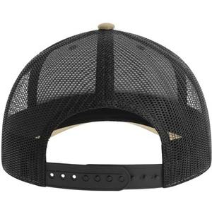 Vente en gros Casquette de camionneur 6 panneaux style Hip Hop sur mesure pour hommes avec rayure réglable et aspect sportif Casquette pour hommes avec panneaux en maille latérale - Product Image 2