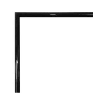 Simple Picture <b>Frame</b> Double Sided 42 X 59.4 cm DIN <b>A2</b> Black Plastic Poster <b>Frame</b> MDF Silver Metal PS Custom Option Available - Product Image 3