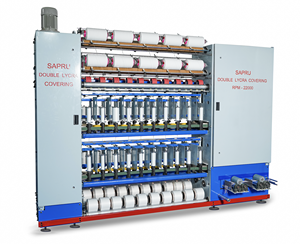 Máquina de recubrimiento de hilo Spandex con sistema de hilado computarizado de alta producción con certificación CE - Product Image 2