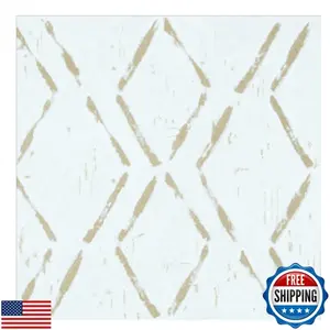 ทันสมัยย้อนยุค12X12กระเบื้องพื้นไวนิลติดเพชร10กระเบื้อง/10ตร. ม. ฟุตวัสดุพีวีซี1.5มม.-5มม. หนาสำหรับโรงแรม - Product Image 1