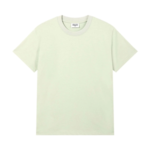 Solid Color Crew Neck Short Sleeve <b>T</b> <b>Shirt</b> Loose Fit Woven Tee Casual Unisex Streetwear - Product Image 3