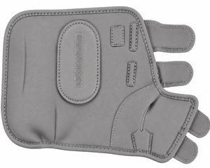 Protège-jambes Tough Tack pour chevaux, gris, en microfibre, avec semelle Hex Grip pour l'équitation, modèle 2026 - Product Image 4