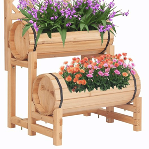 Base de maceta de madera de acacia al mejor precio para flores maceta al aire libre decoración de jardín decoración del hogar de la fábrica de Vietnam - Product Image 3