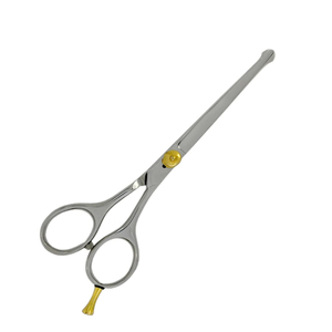 Acabado Polaco Pet Grooming Scissor Blunt Edge Tijeras de corte de pelo Tornillo ajustable Animal Hair Cutting Scissor - Product Image 2