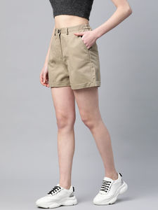 Nouveau été Sexy Mini taille haute poche à rabat cordon taille Cargo jupe pour femmes mode Streetwear Cargo femmes Shorts - Product Image 2