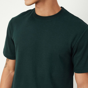 T-shirt pour homme de haute qualité, sur mesure, écologique, respirant, mélange polyester/coton, col rond, manches courtes, grande taille, personnalisé - Product Image 6